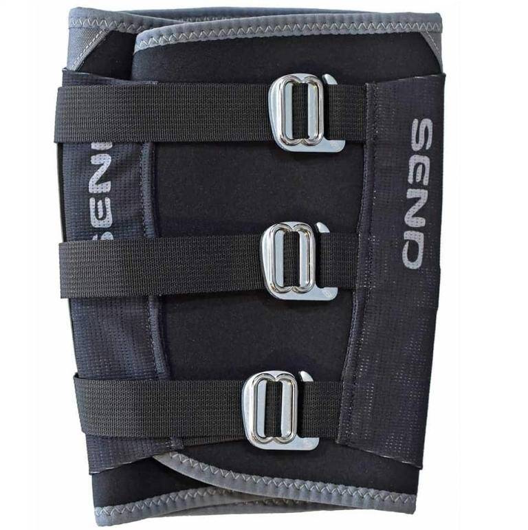 Genouillère large Strap-on Slim smoke | Altishop