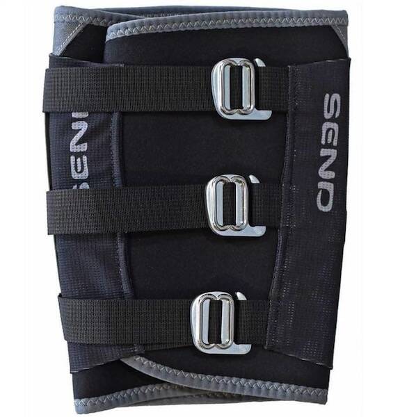 Genouillère large Strap-on Slim smoke | Altishop